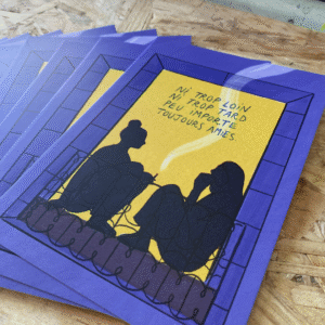 amies – lot 5 cartes