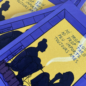 amies – lot 10 cartes